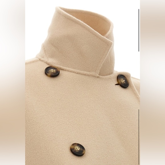 SOLD OUT! Weekend Max Mara Affetto Double-Breasted Wool-Blend Coat - Picture 8 of 10